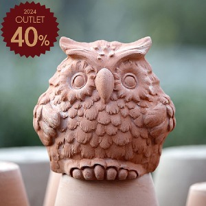 [Outlet][40%off]이태리 테라코타 오브제 _ PAM 부엉이 / OWL